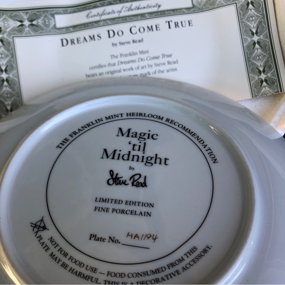 Magic til midnight - limited edition collectible plate - Picture 4 of 4
